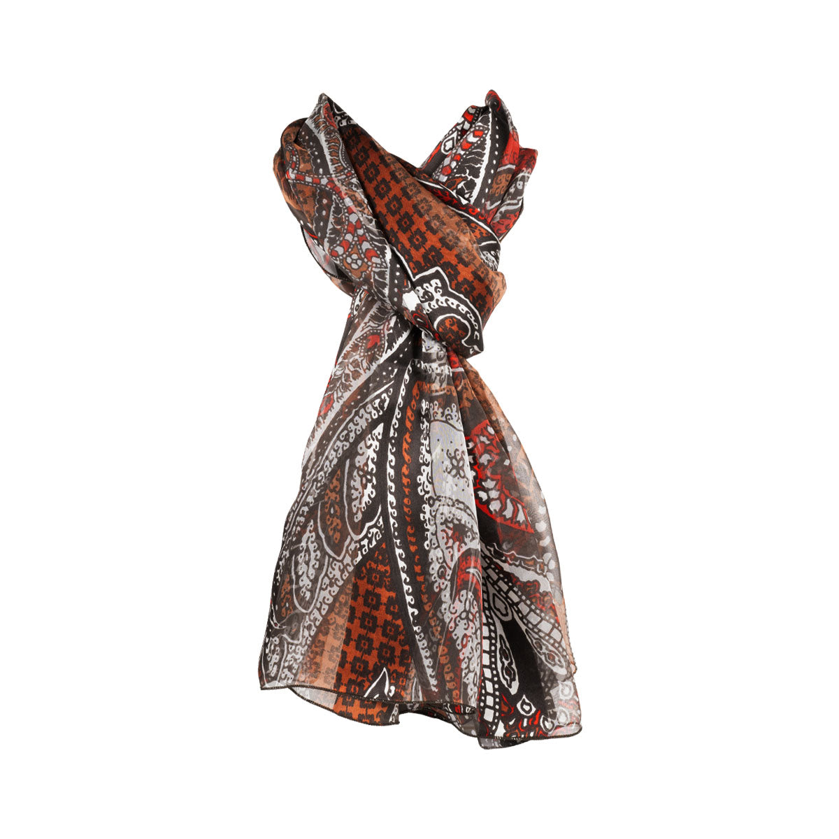 Étole en soie Cléo