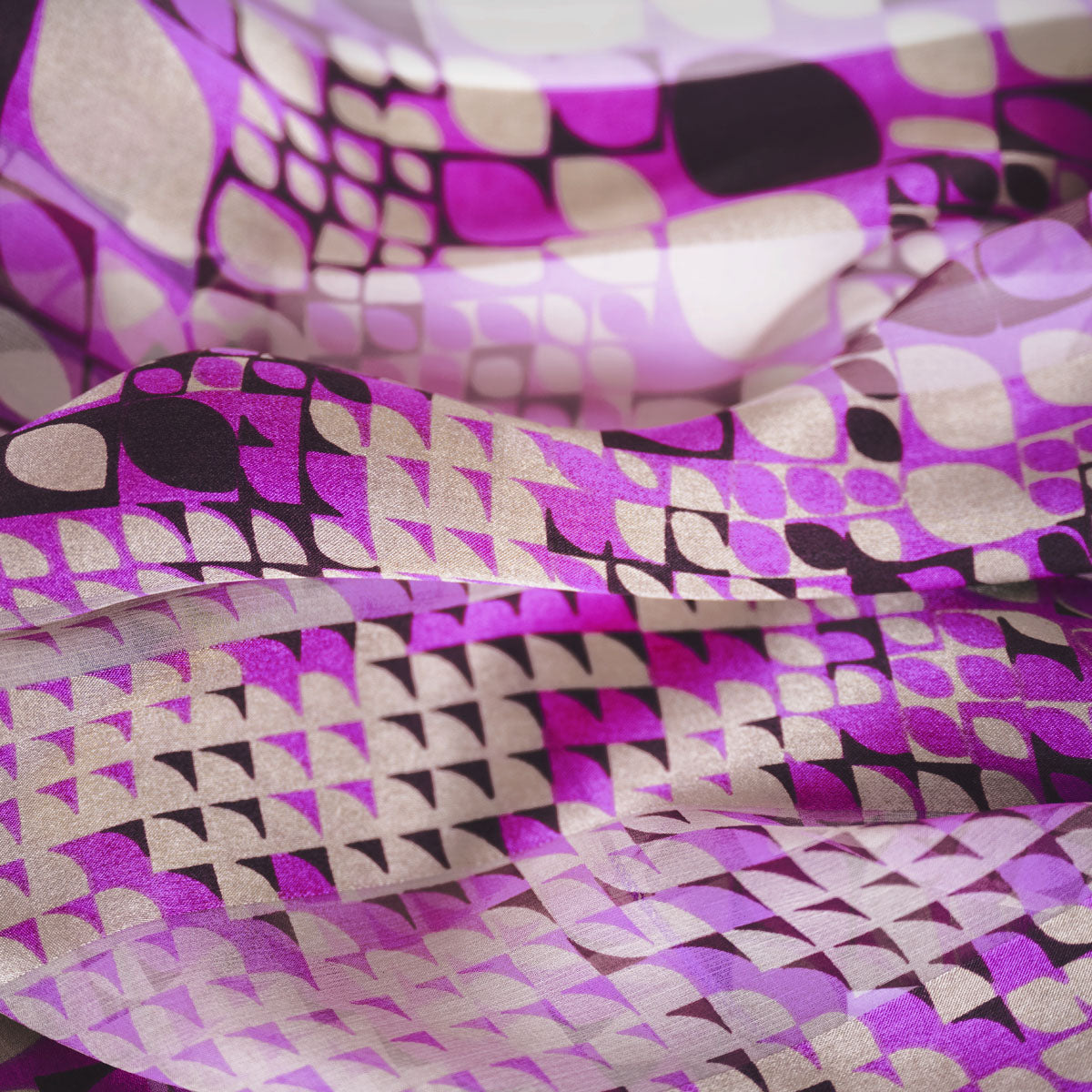 Foulard en soie Barbara