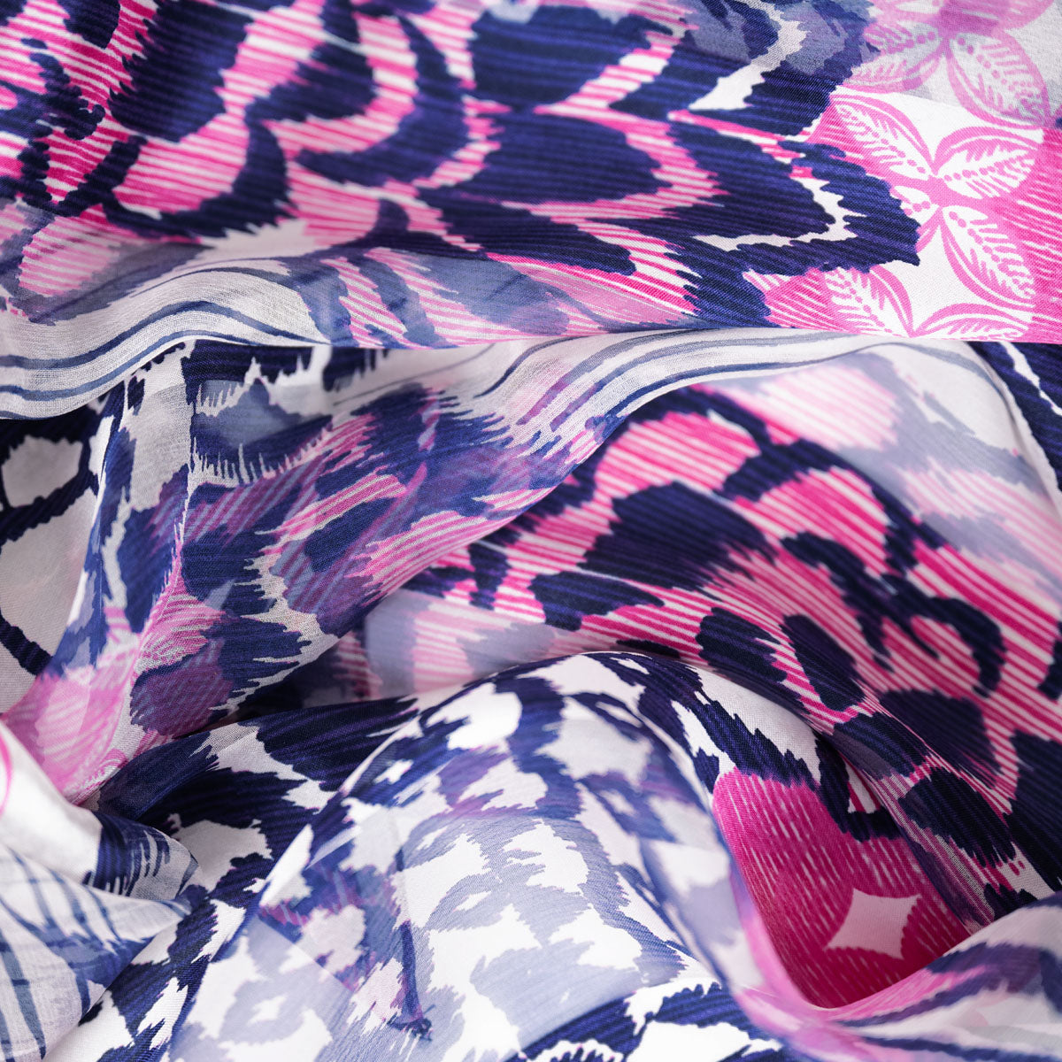 Étole en soie Violette