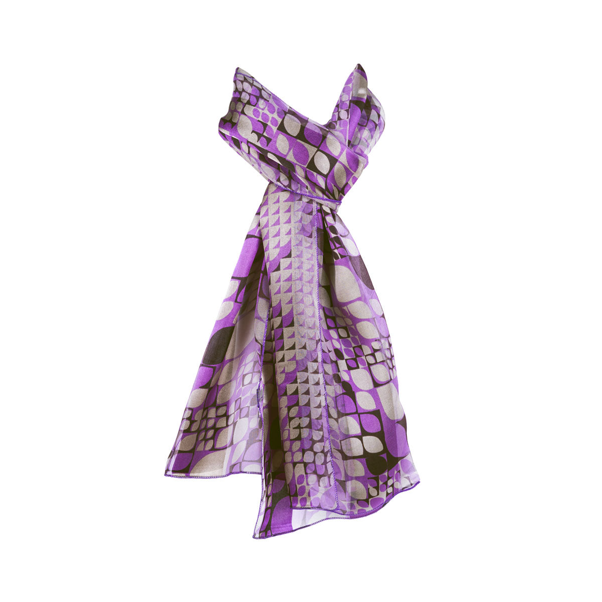 Foulard en soie Barbara