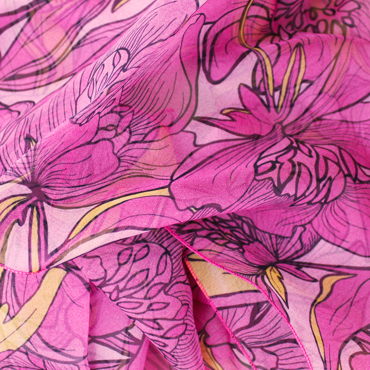 Paola silk scarf