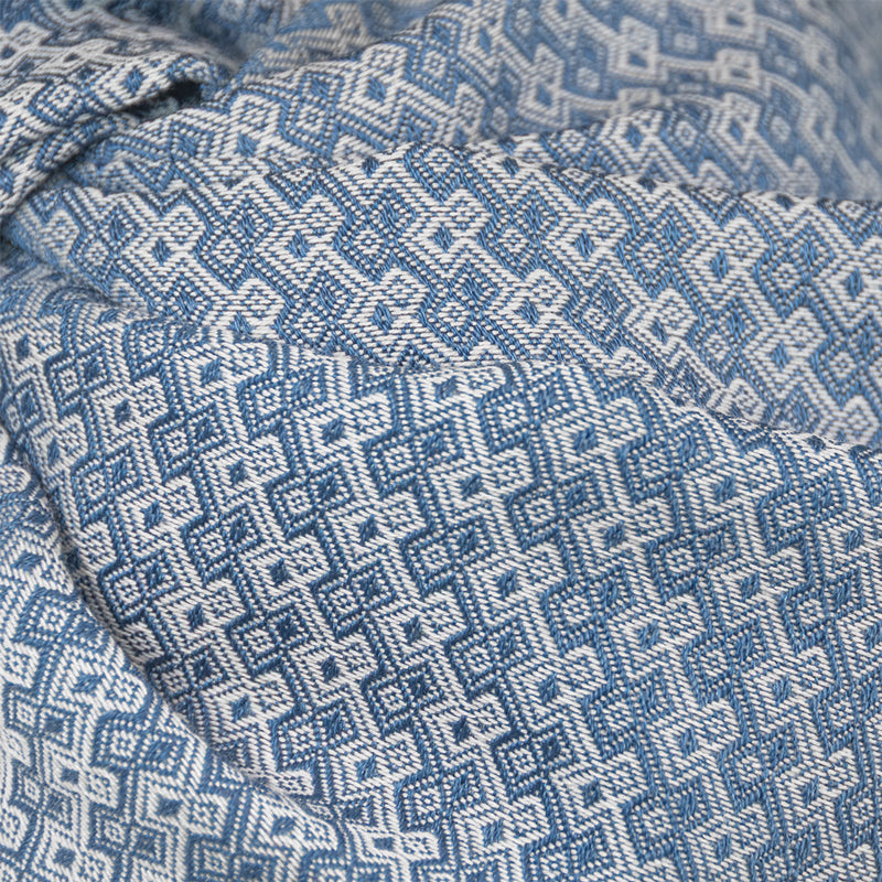 Echarpe coton laine soie Naël