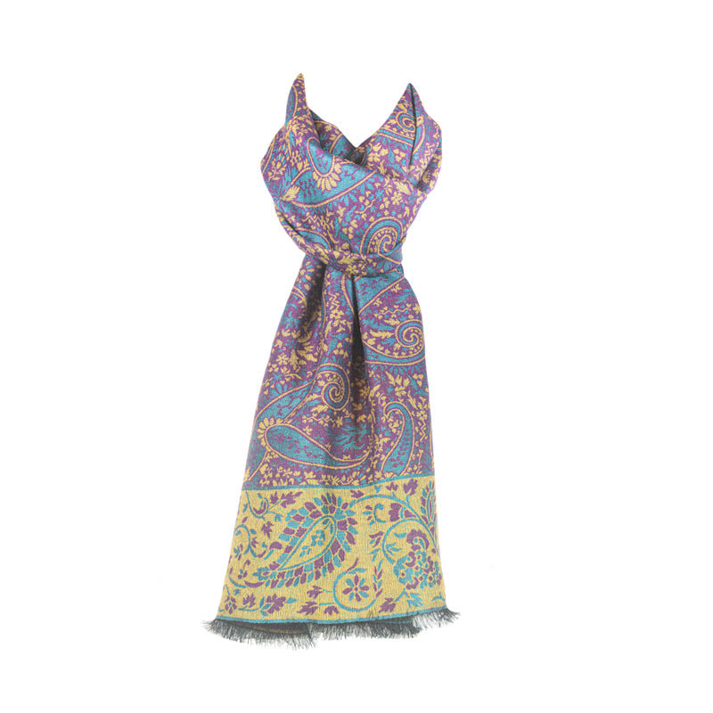 Echarpe laine et soie Elise