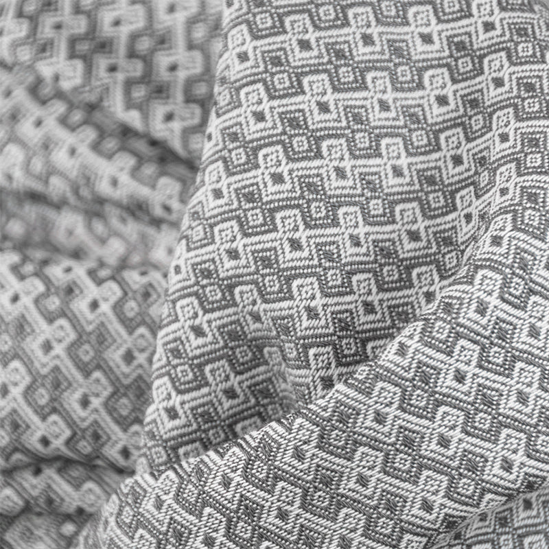 Echarpe coton laine soie Naël