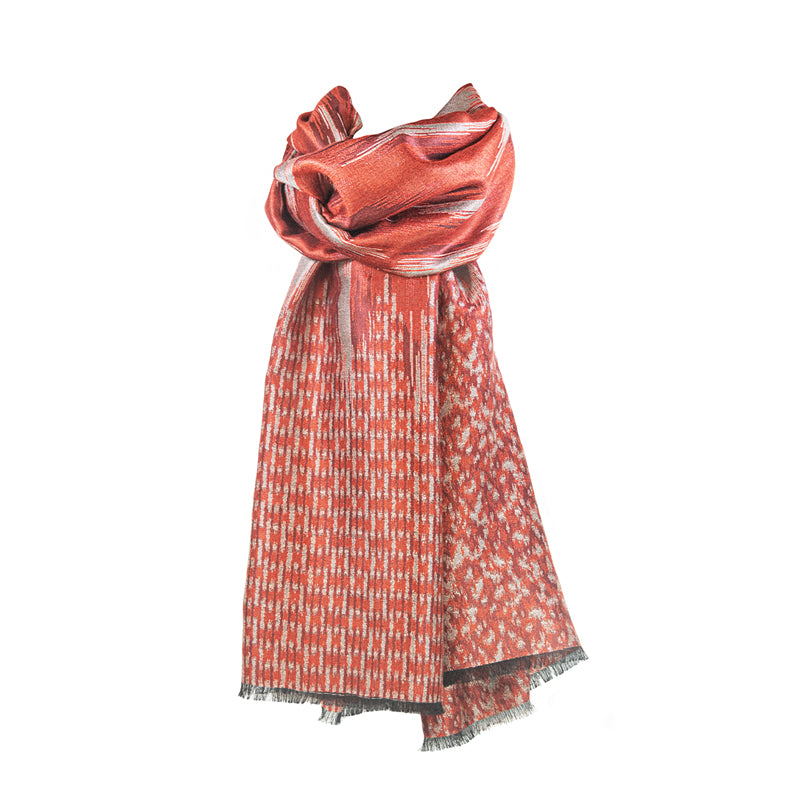 Étole en soie et cachemire Roman