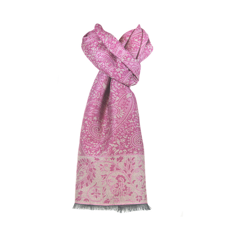 Echarpe laine et soie Elise