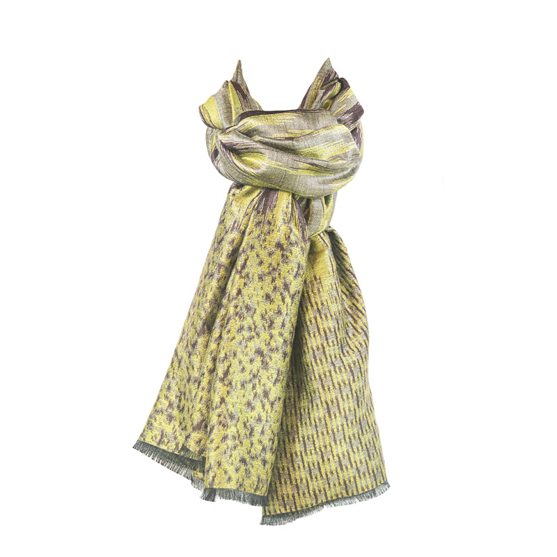 Étole en soie et cachemire Roman