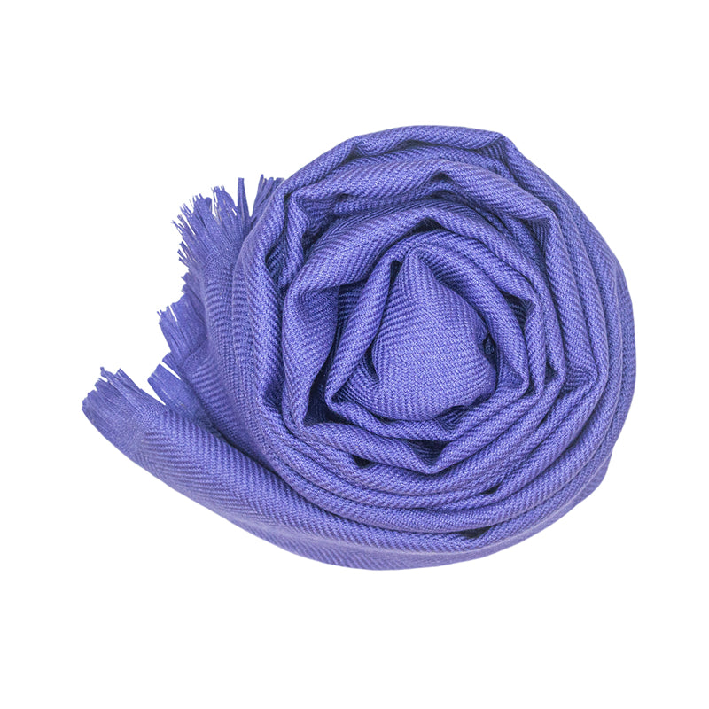 Angel wool and silk scarf