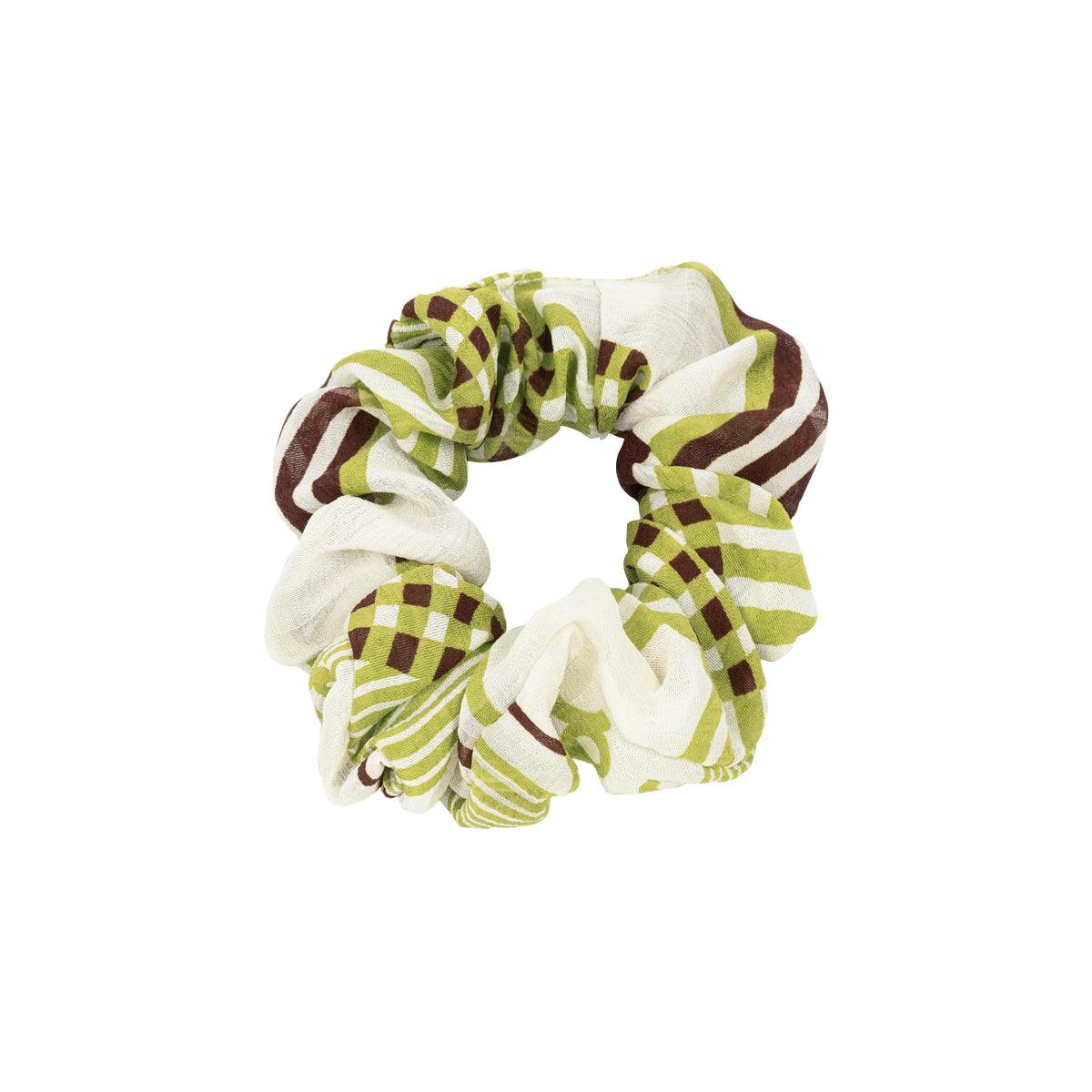 Chouchou imprimé en soie - Philéone