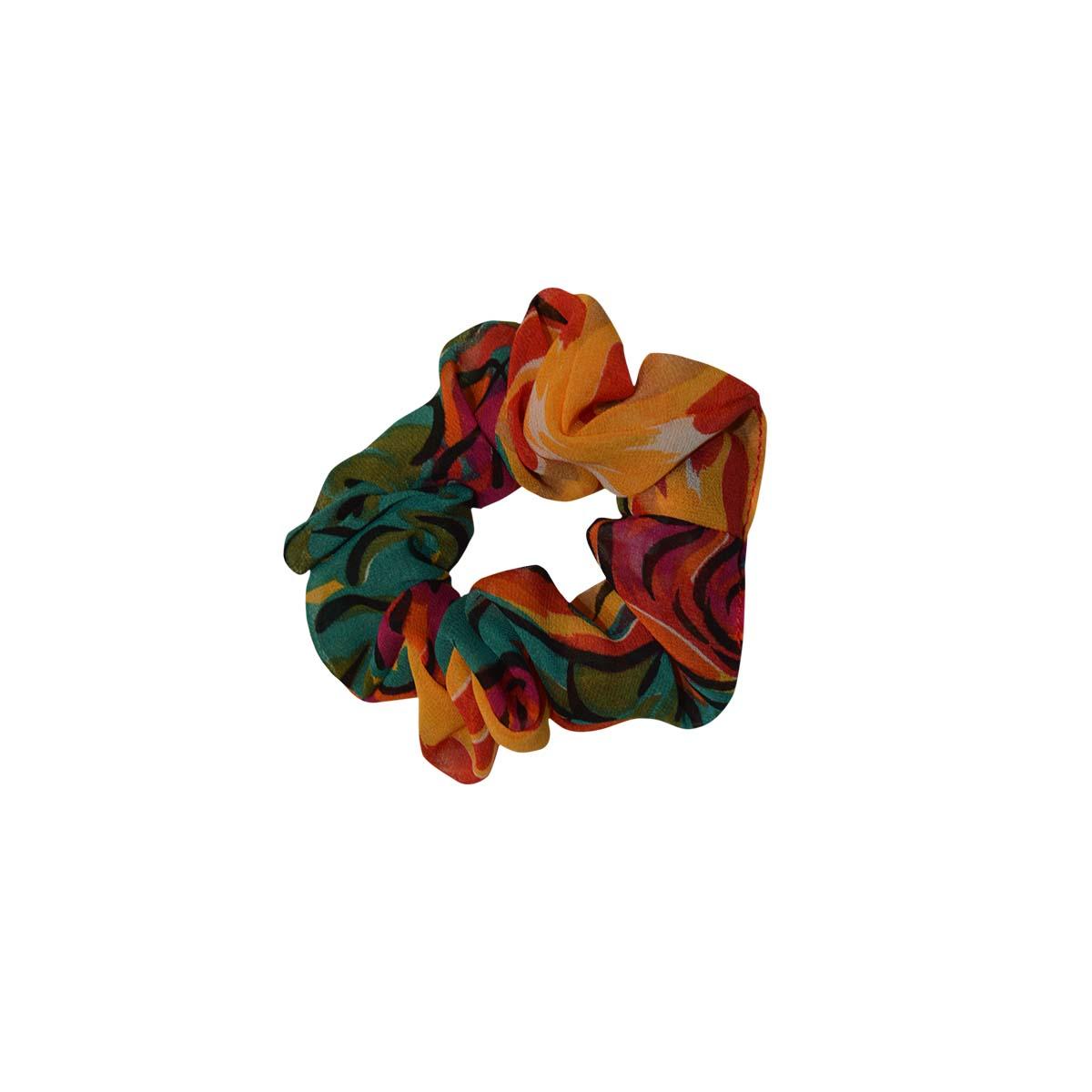 Chouchou imprimé en soie - Philéone