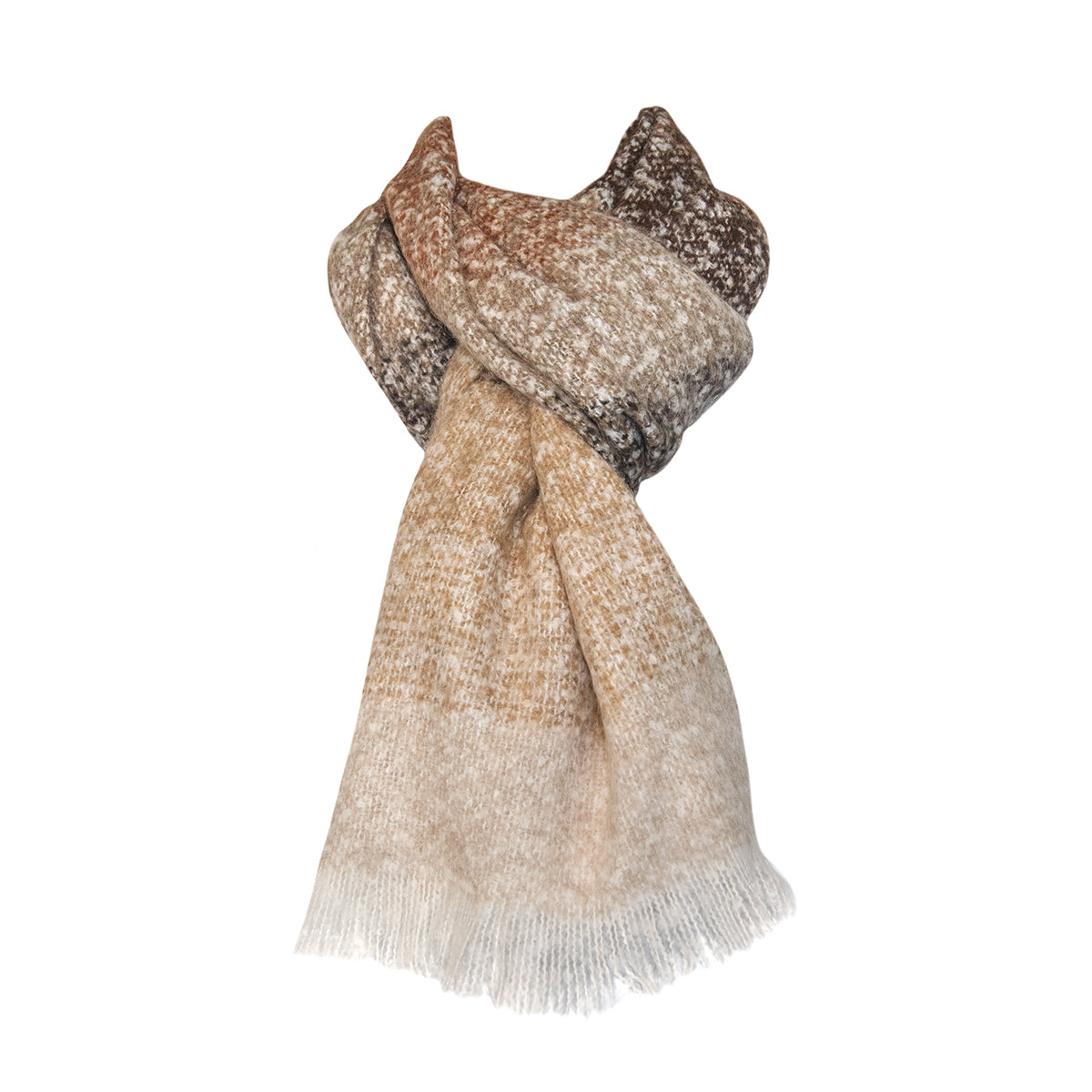 Alba mohair and acrylic scarf