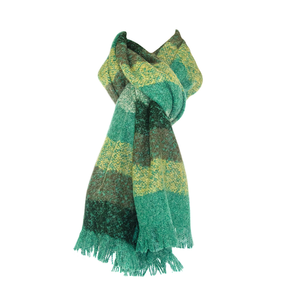 Alba mohair and acrylic scarf