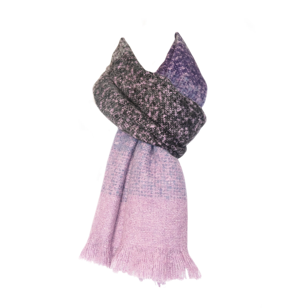 Alba mohair and acrylic scarf