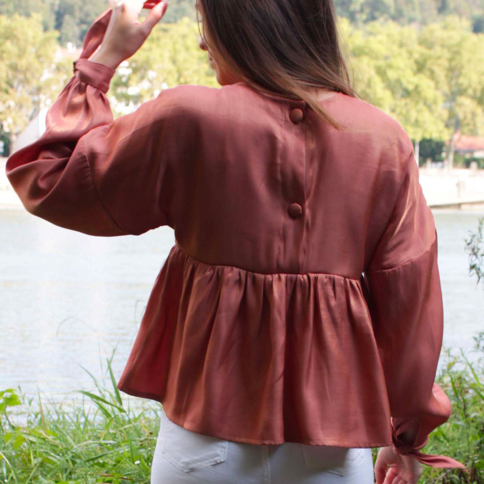 Lehoïa blouse - Pocket sewing pattern 