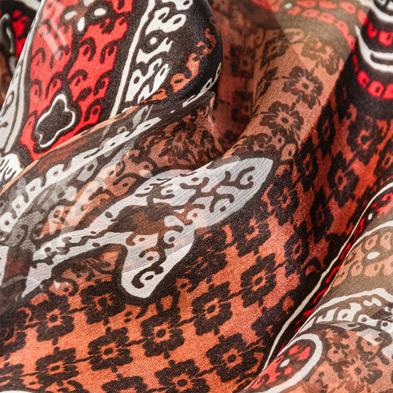 Étole en soie Cléo