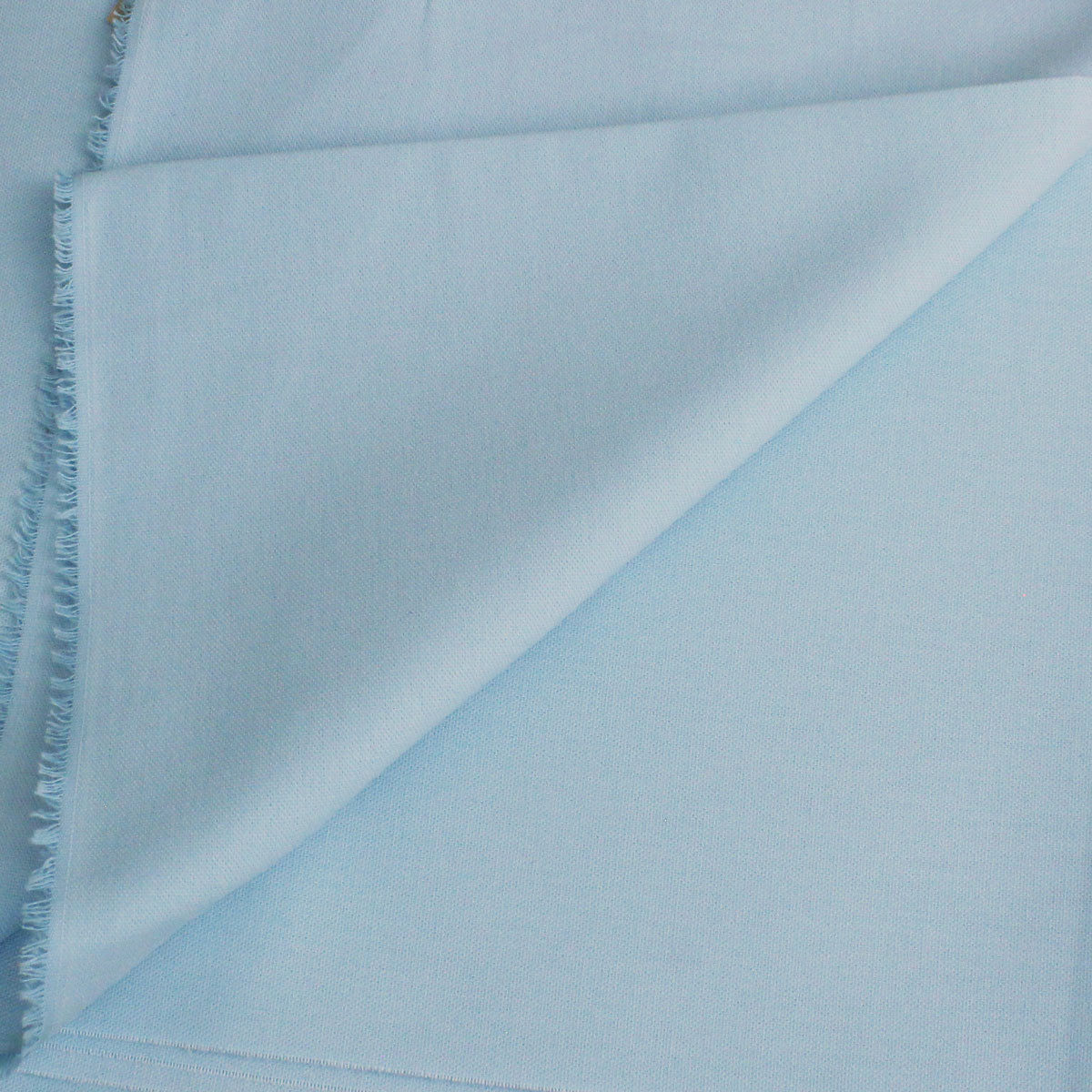Tissu en coton bleu ciel - BORNEO