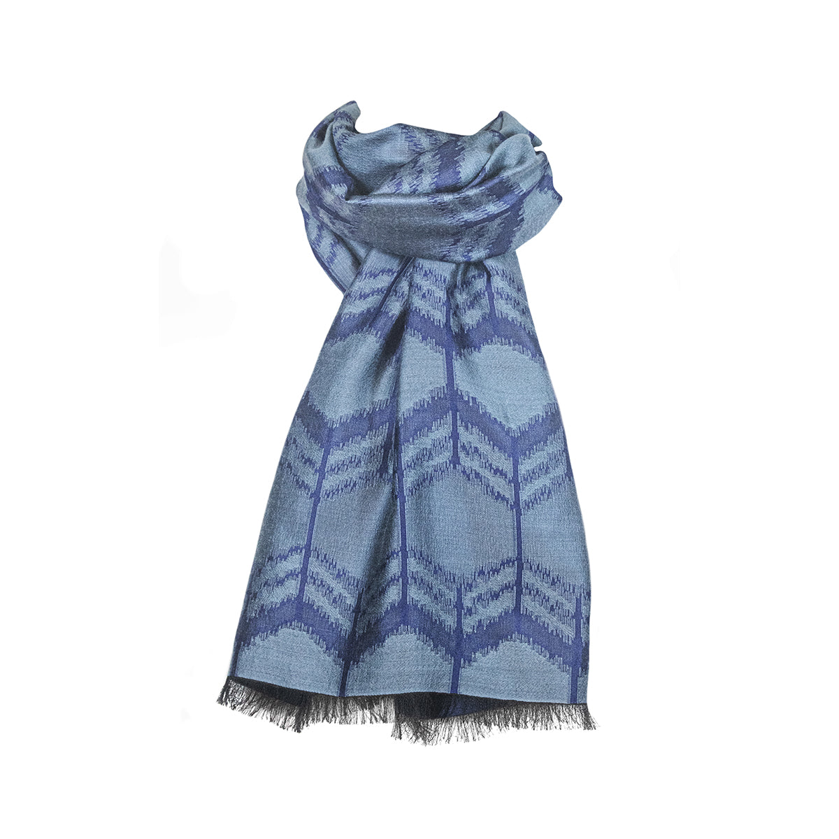 Lara wool and silk stole