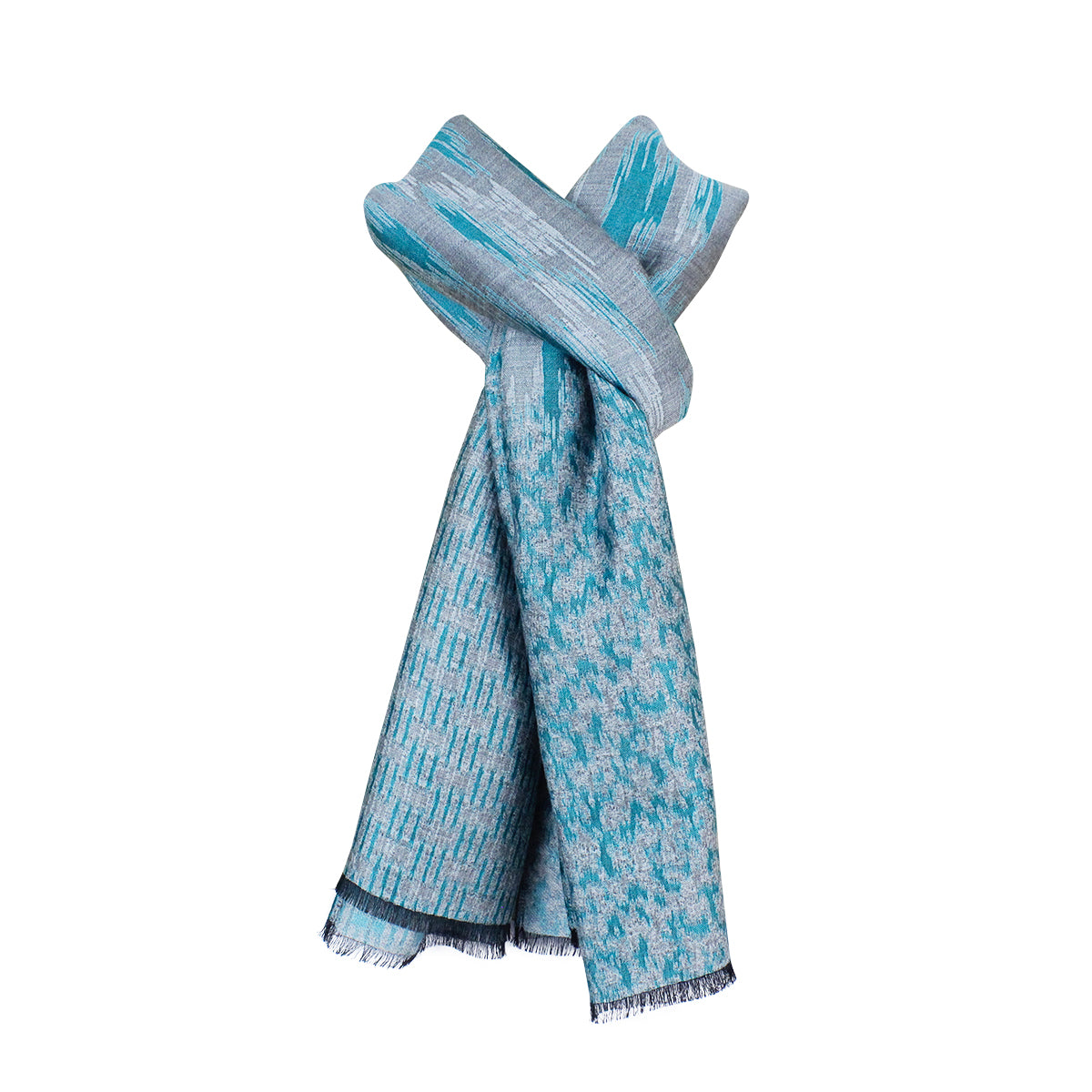 Roman wool and silk scarf