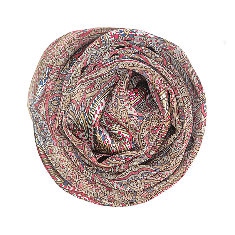 Foulard en soie Magalie