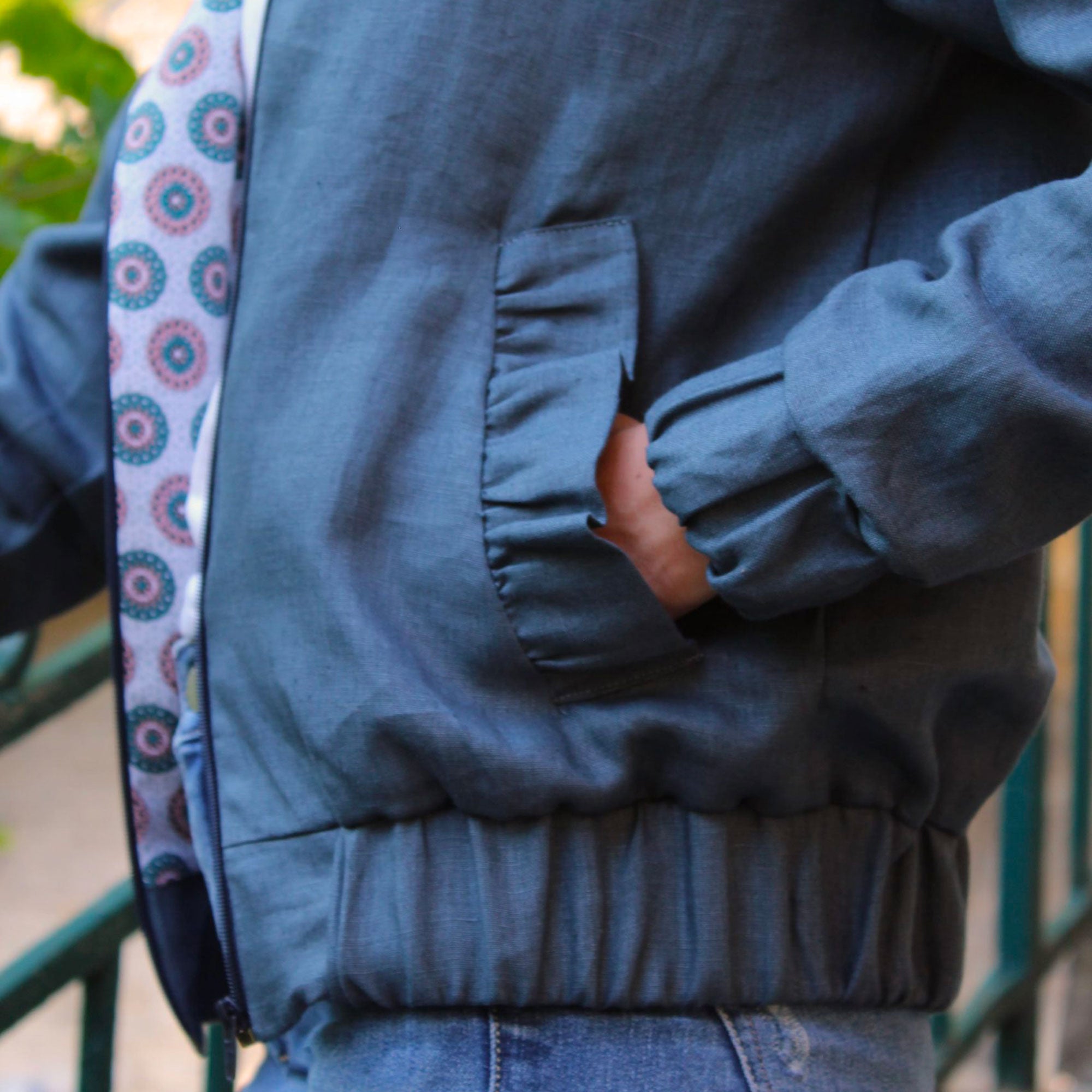 Nelly jacket - Pocket sewing pattern 
