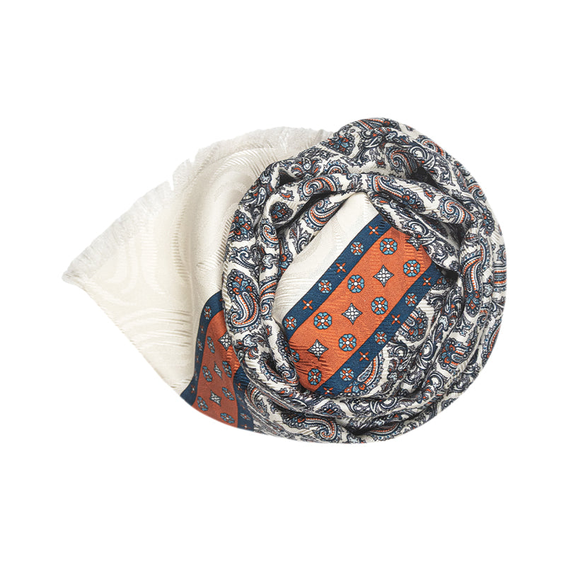 Foulard en soie Noé