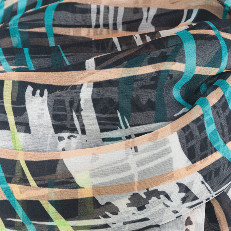 Etole en soie Eugénie