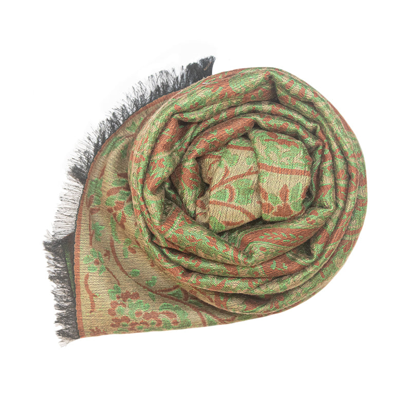 Echarpe laine et soie Elise
