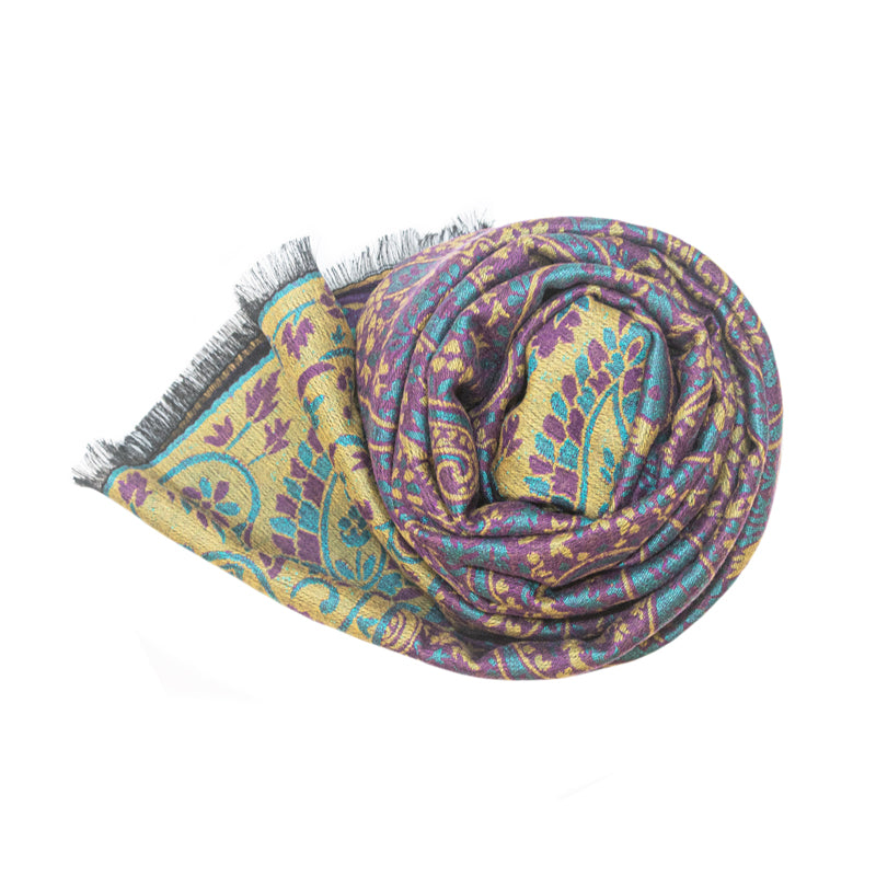 Echarpe laine et soie Elise