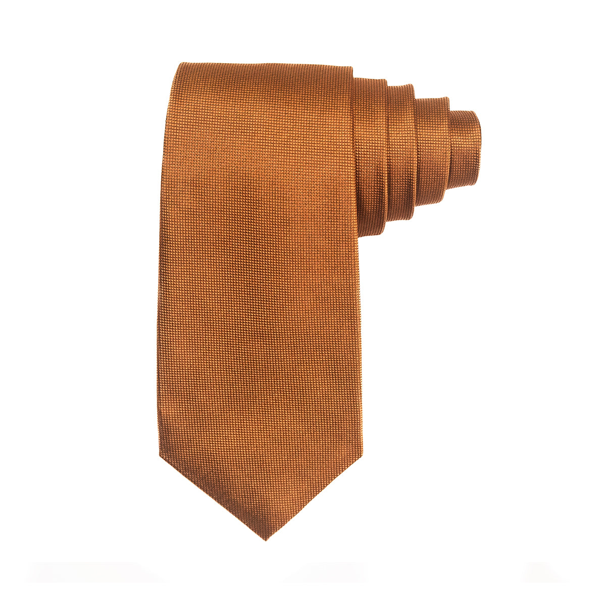 Cravate en soie Jacquard Unie Ludo