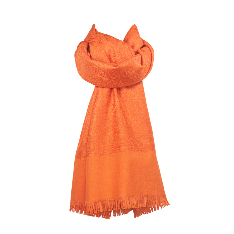Morgane wool and silk scarf