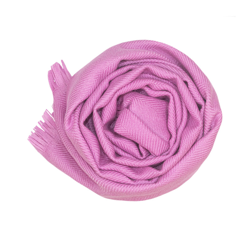 Angel wool and silk scarf