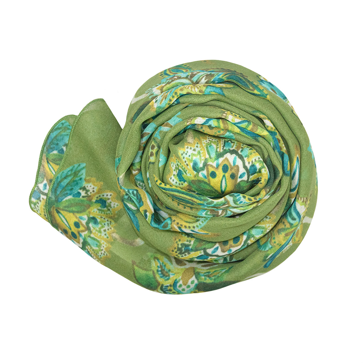 Foulard en soie Cléophée