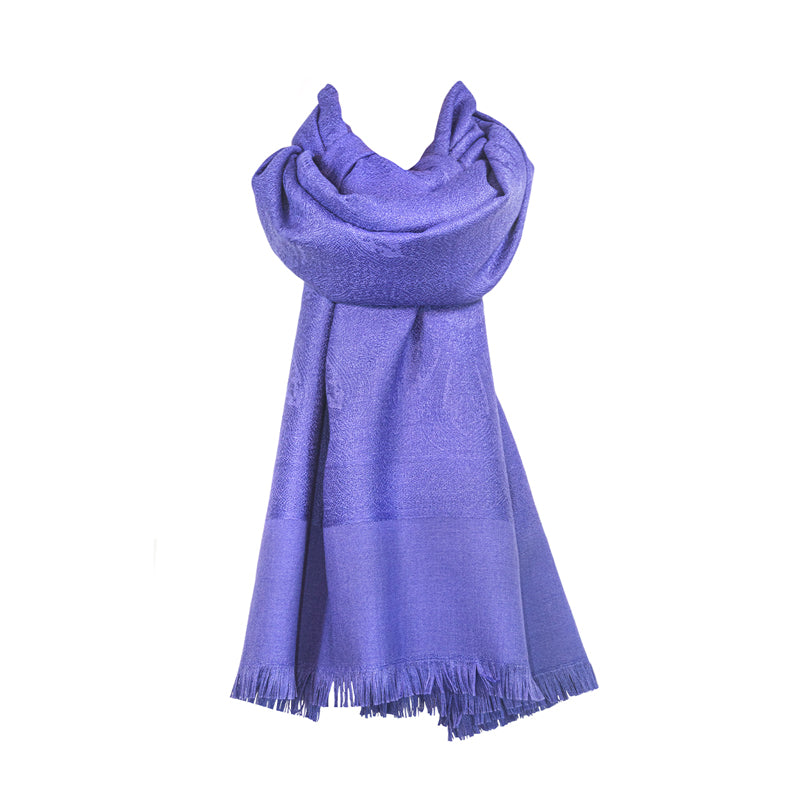 Morgane wool and silk scarf